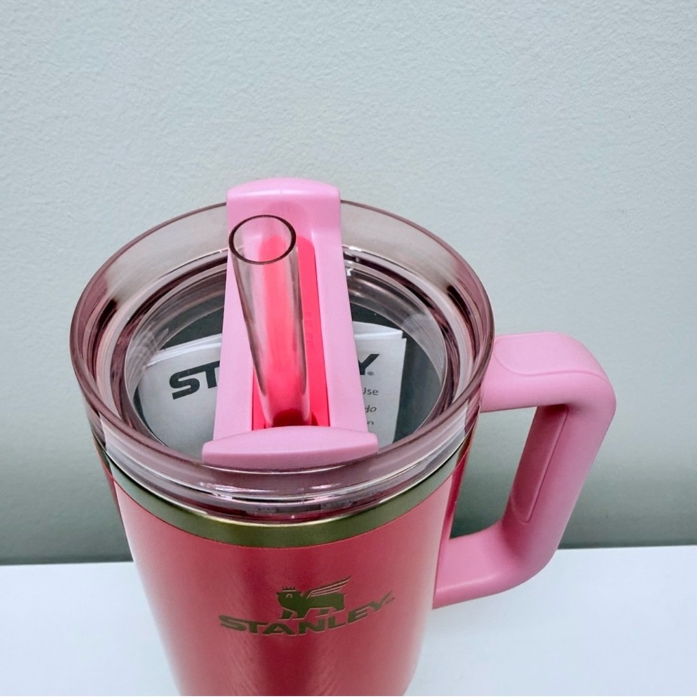 Stanley Pink Parade 40 oz Tumbler, Limited Edition Quencher H2.0 FlowState, New - Picture 7 of 9
